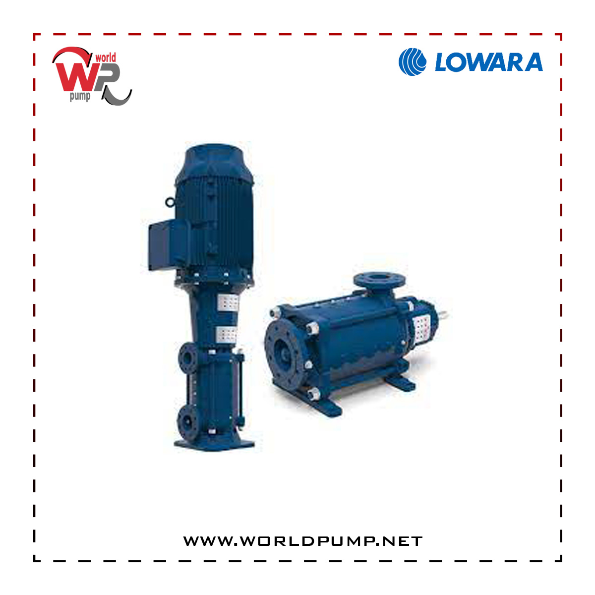 eMP Lowara Multistage ring section pump world pump store